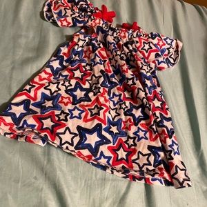 Toddler girls off the shoulder top